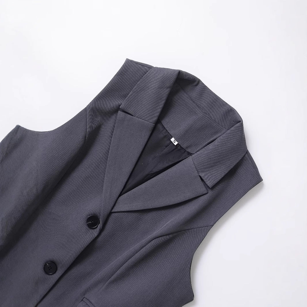 Flip style casual sleeveless vest vest vest vest top