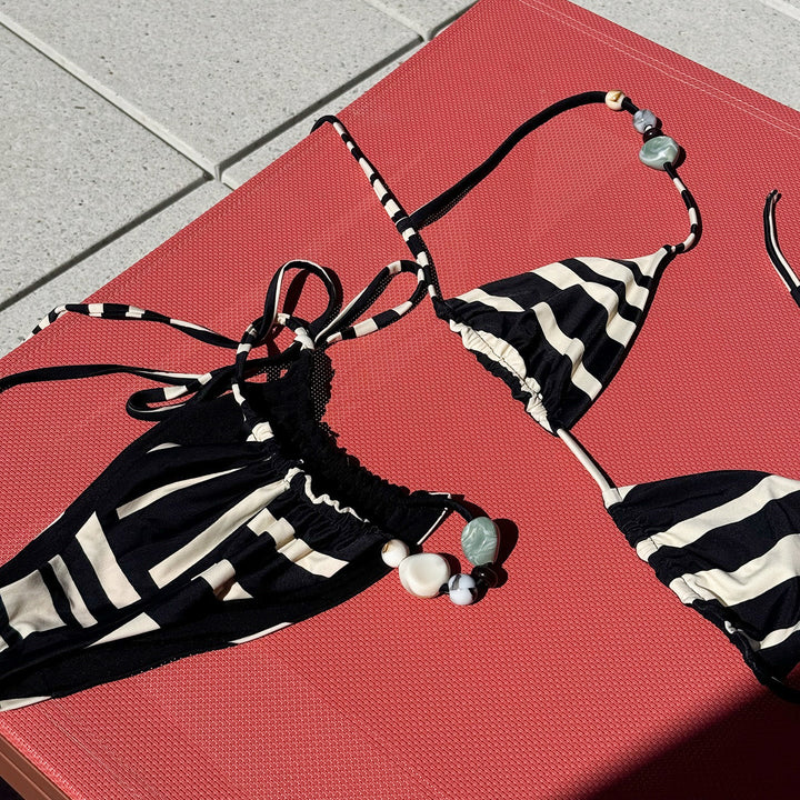 Sexy Striped Swimwear