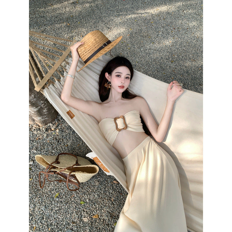 Tube Top & Skirt Set