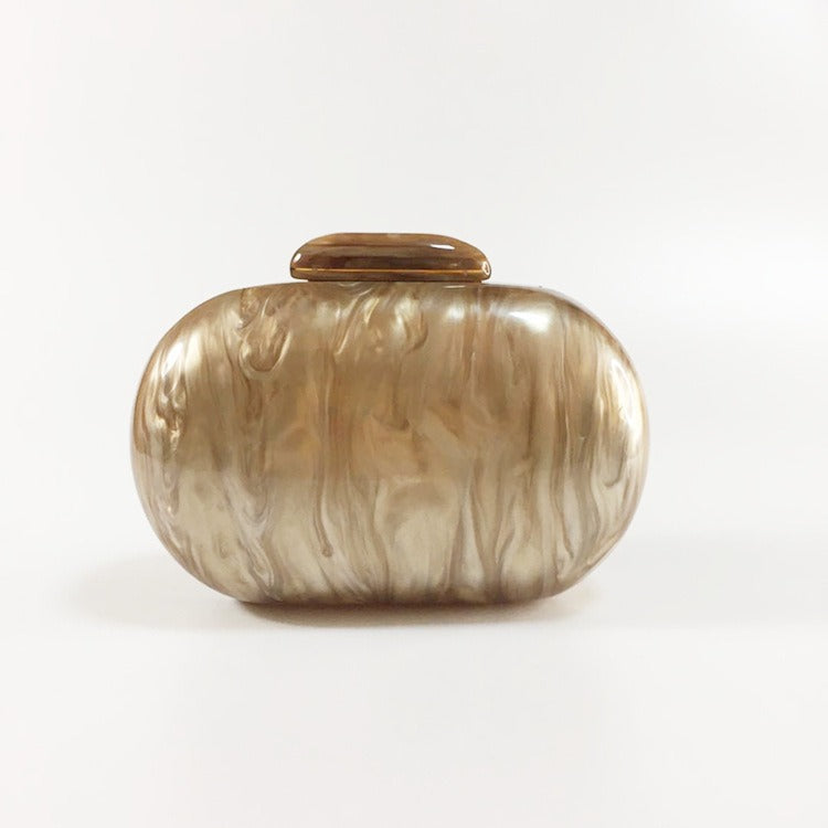 Elegant Oval Evening Bag