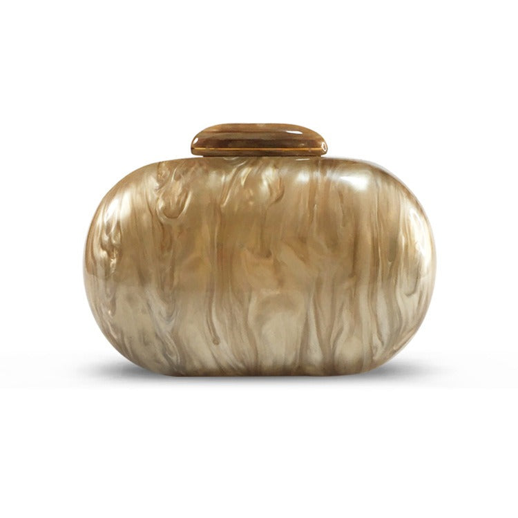 Elegant Oval Evening Bag