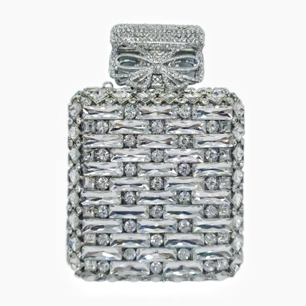 Chic Crystal Perfume Clutch