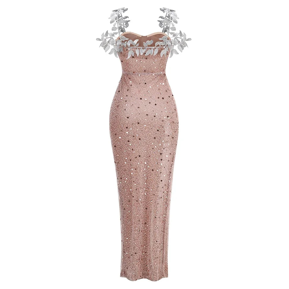 One-Shoulder Strapless Dress