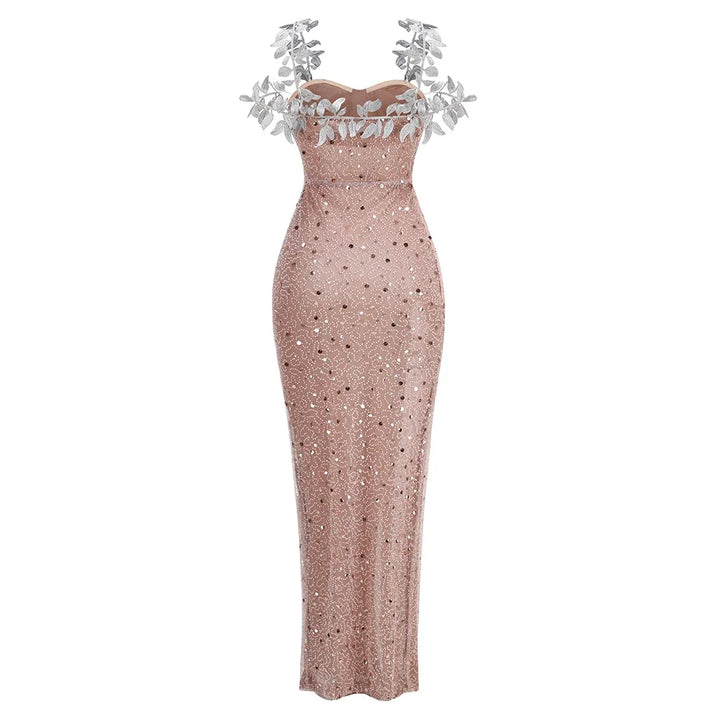 One-Shoulder Strapless Dress