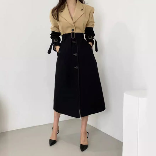Elegant Vintage Style Trench Coat