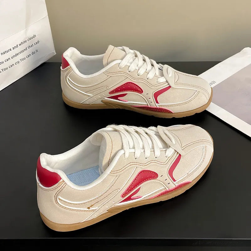 Sports and casual shoes versatile for students white shoes