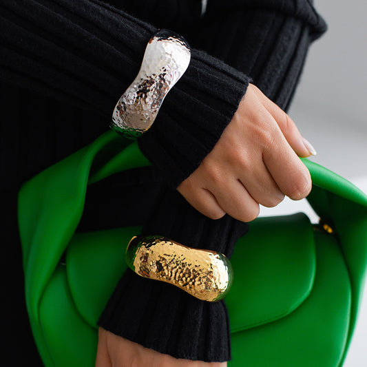 Minimalist Metallic Bracelet Set