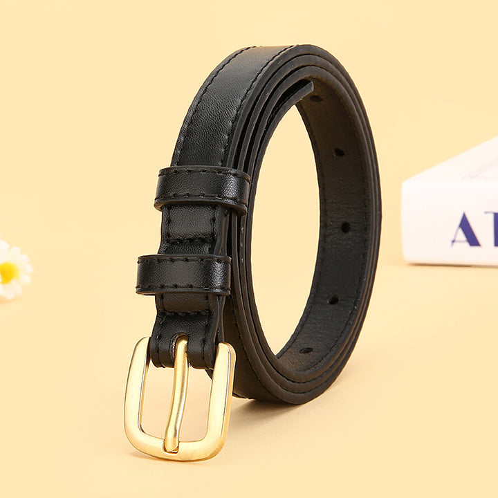 Women's Fashionable All-match Summer And Autumn Jeans Short Skirt Belt