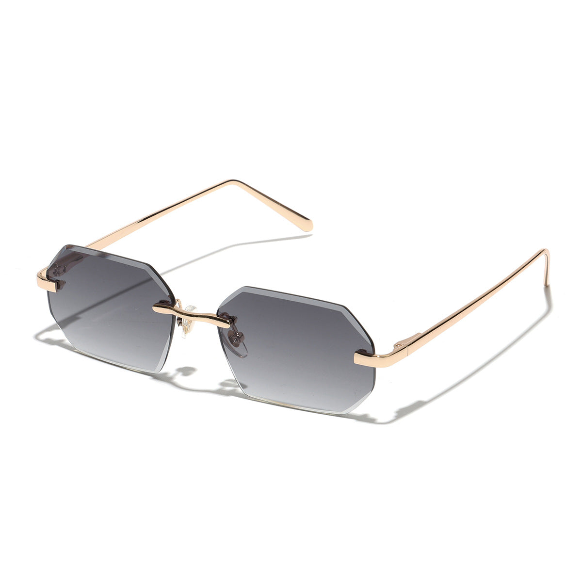 Small Square Cut Sunglasses