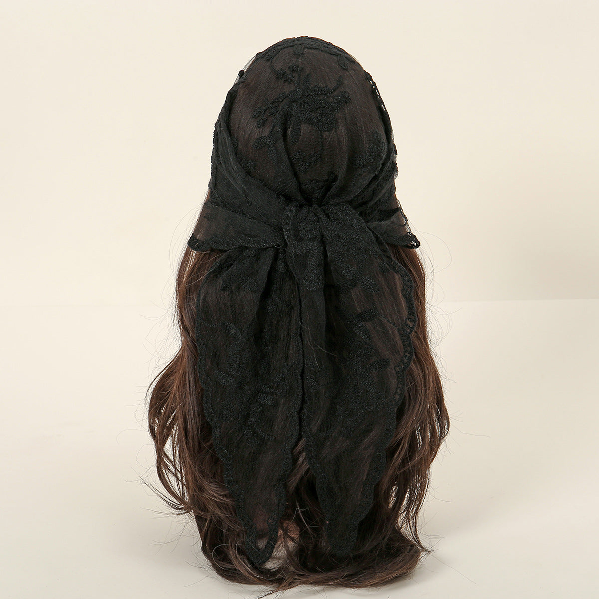 Embroidered Nylon Embroidered Decoration Shawl Scarf