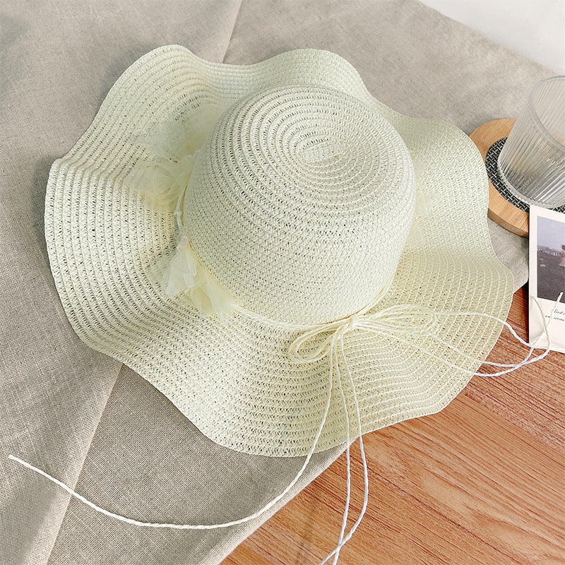 Bow Seaside Straw Hat