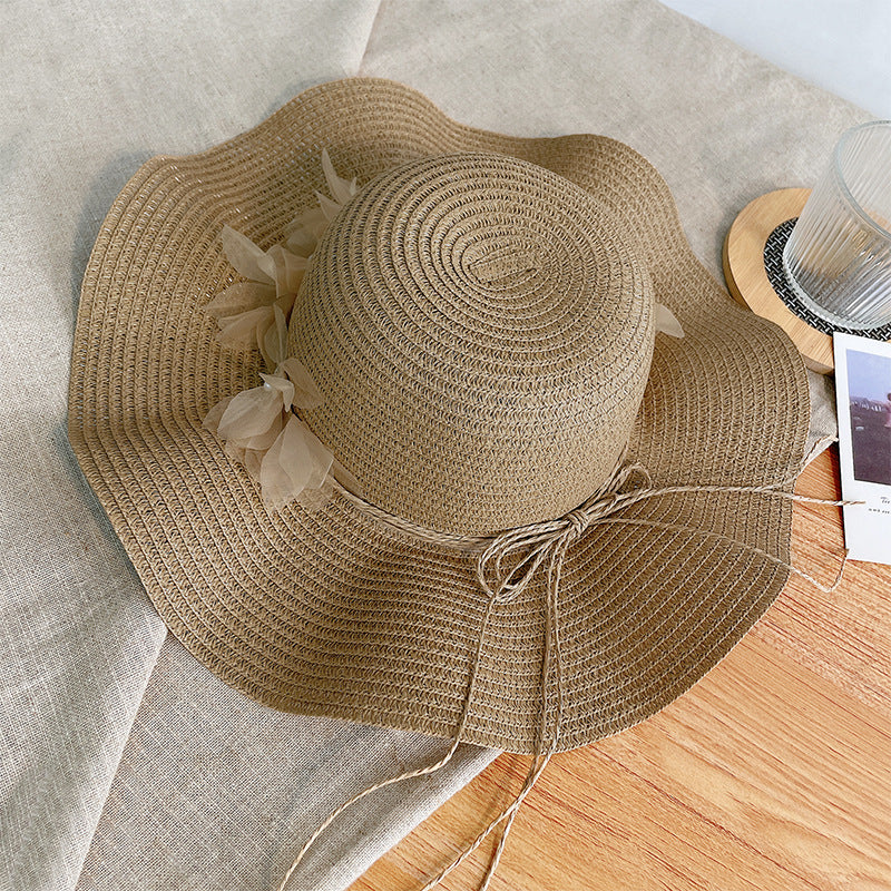 Bow Seaside Straw Hat