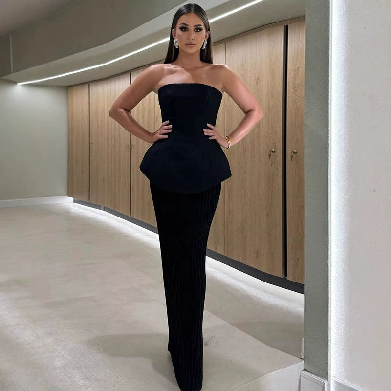 Elegant High-Waist Skirt Set