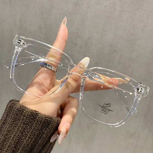 Korean Style Trendy Polygonal Glasses Frame Anti-blue Light