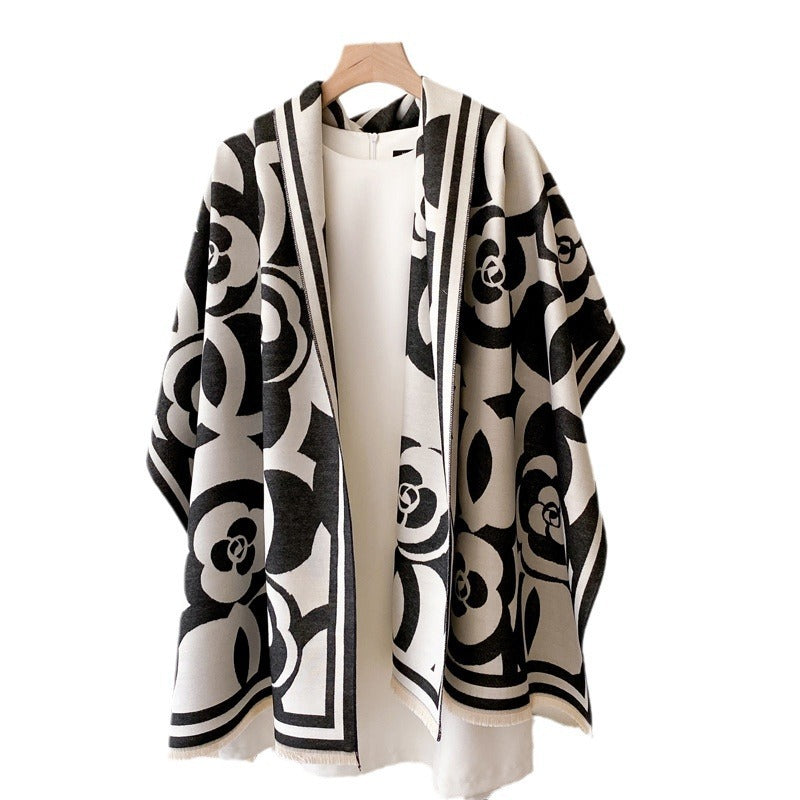 Air-conditioned Room Warm Scarf Versatile High-grade Mom Scarf