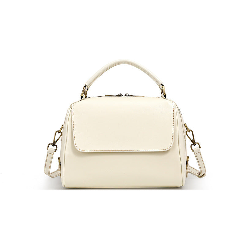 Women's Pure Color All-matching Large Capacity Crossbody Tote Bag