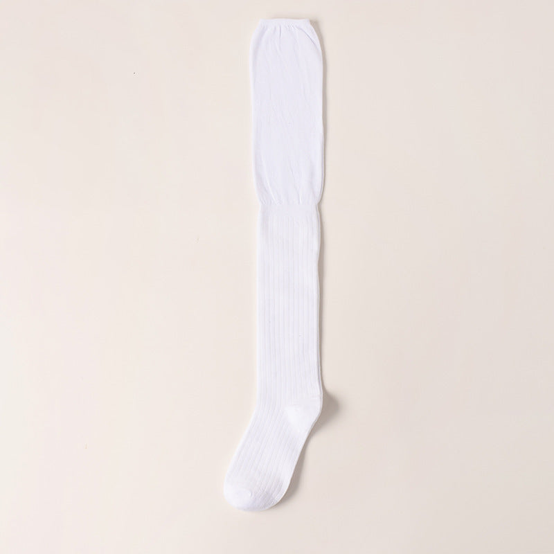 Autumn And Winter Stitching Over Knee Thigh High Socks