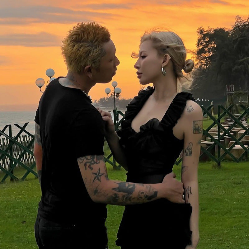 Slimming See-through Pullover Vest T-shirt