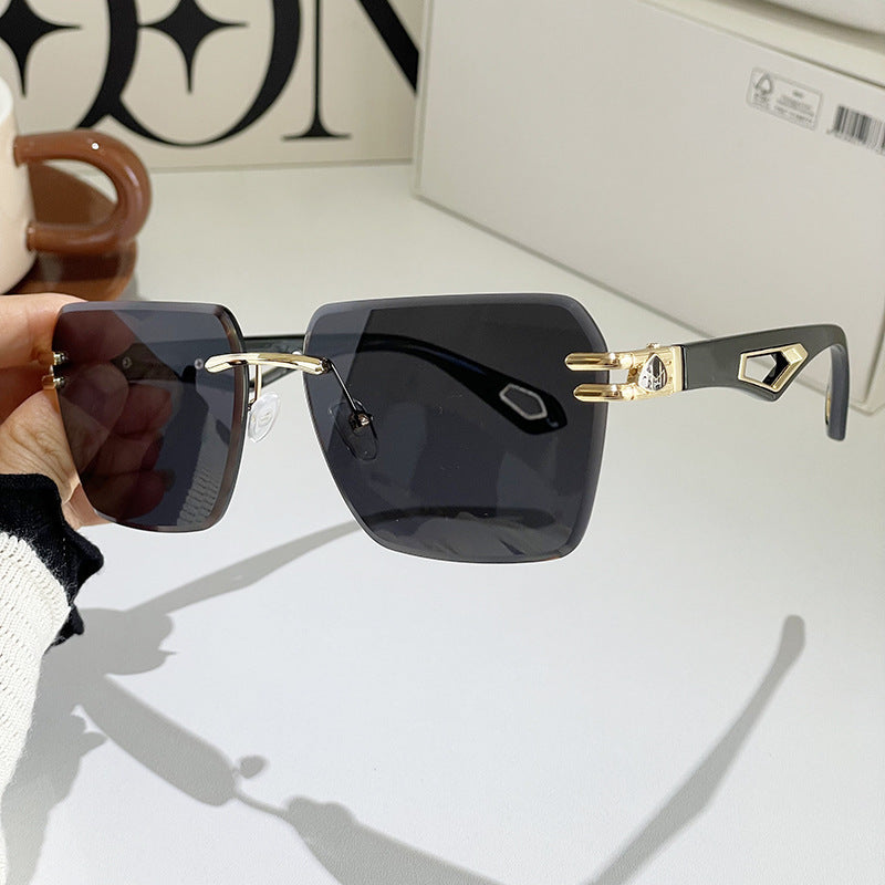 Street Shooting Ins Trendy Trimming Sunglasses