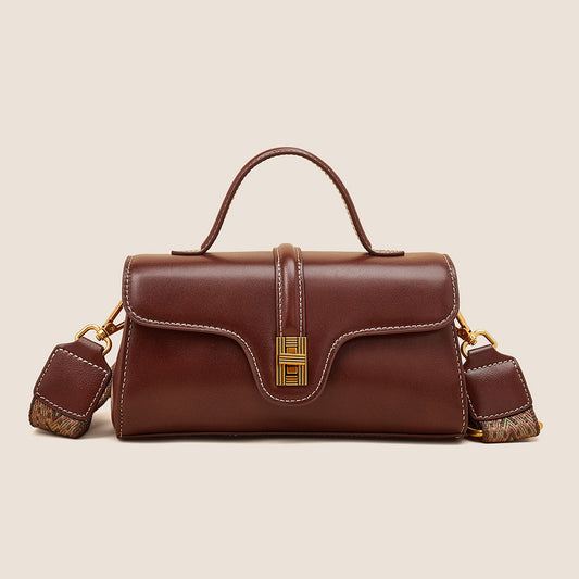 Niche Original High Sense Mild Luxury Retro Cambridge Portable Messenger Bag