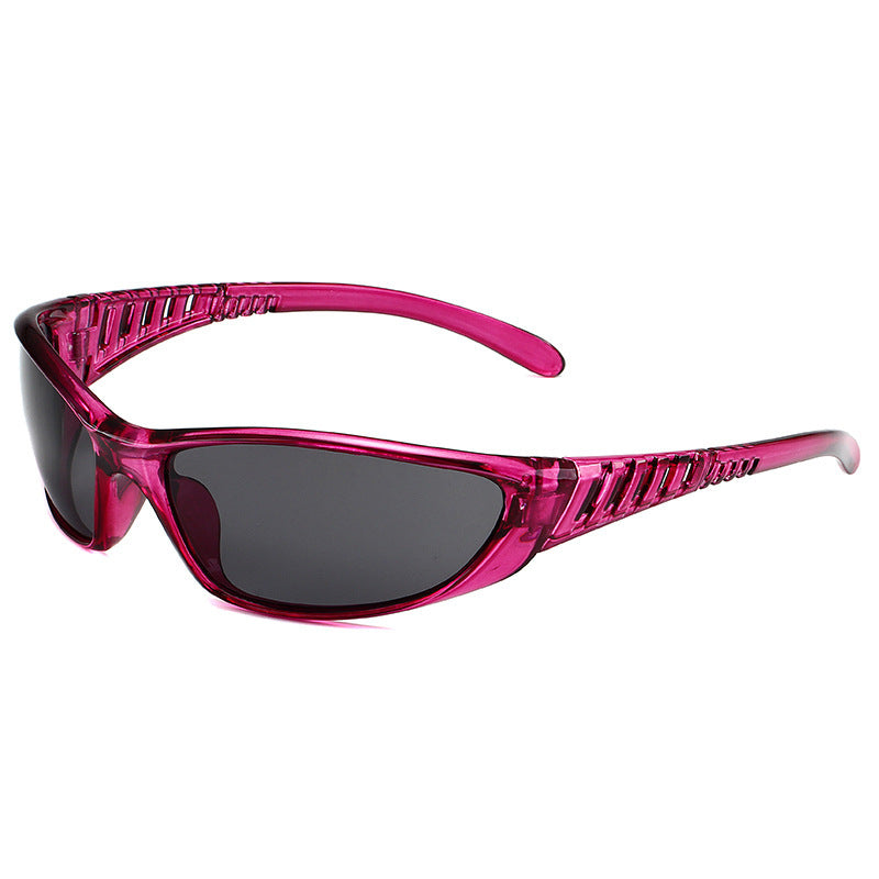 Futuristic Hollow-Out Sunglasses