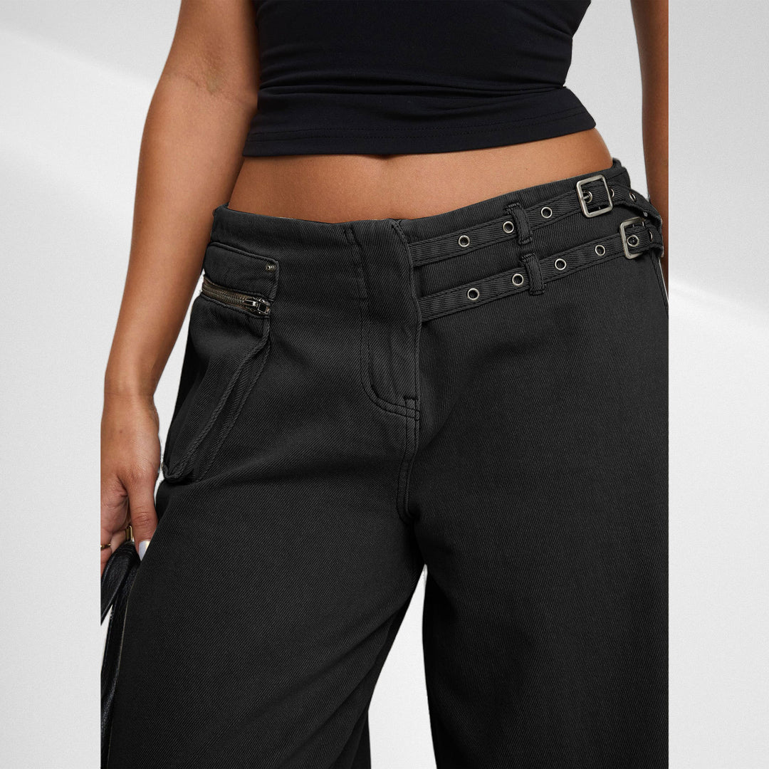 Wide-leg trousers