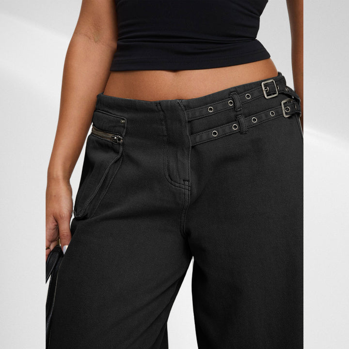 Wide-leg trousers