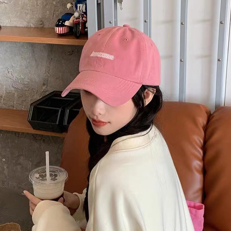 Baseball Cap Soft Top Sun Hat Show Face Small