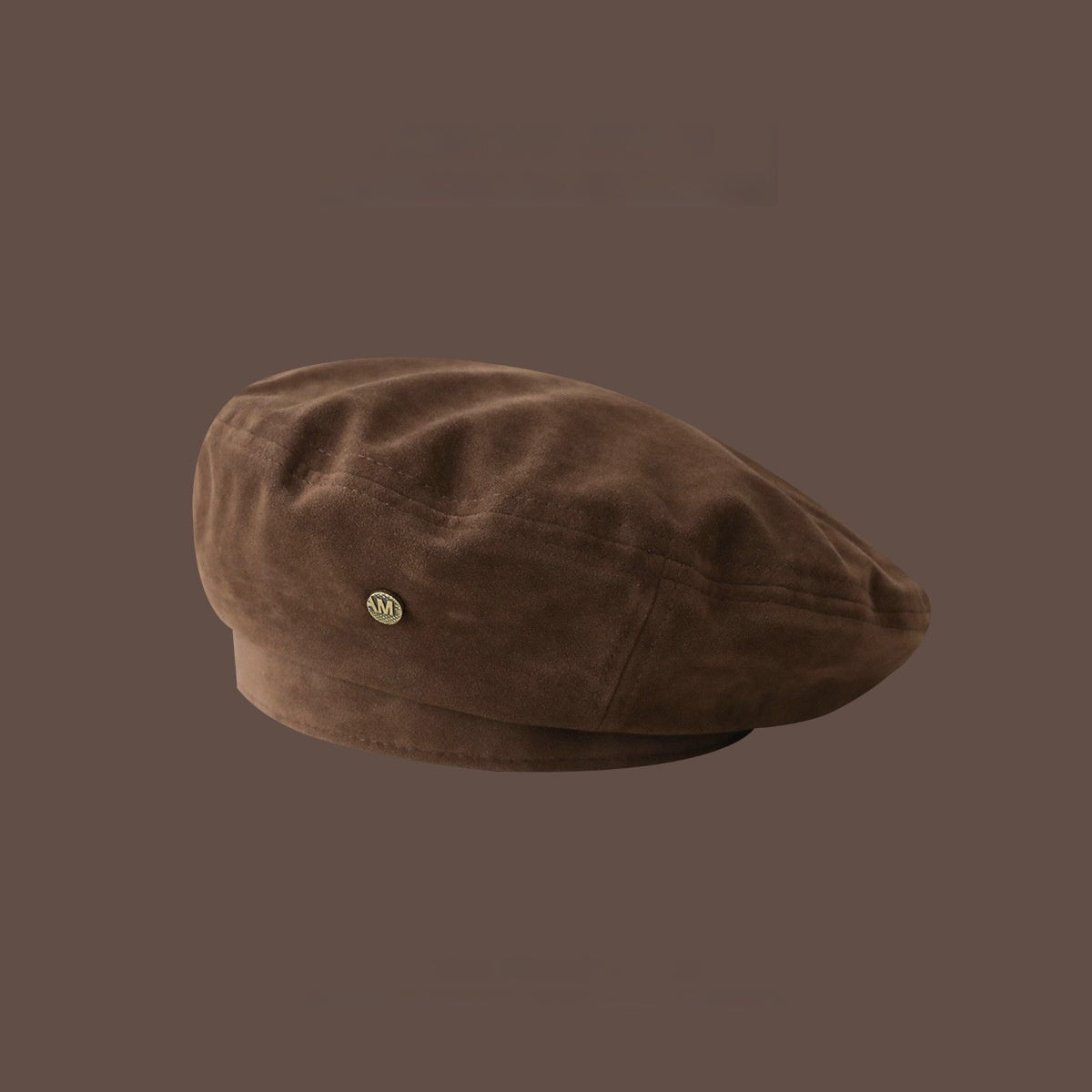 Brown Beret Women's Retro Elegant Hat