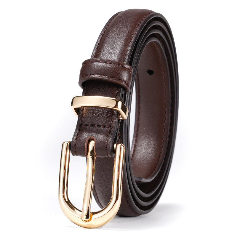 Pin Buckle Korean Style Belt