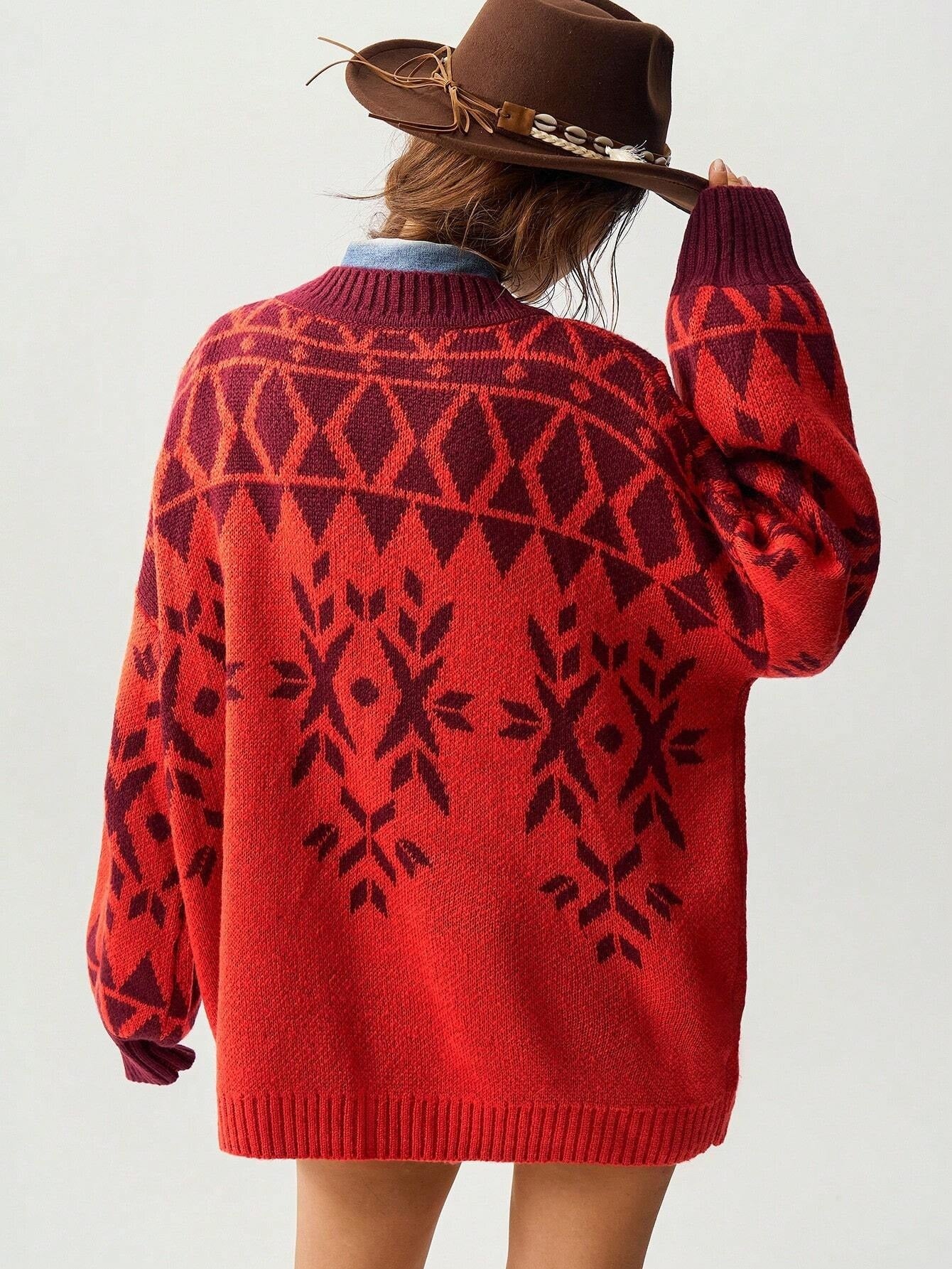 Women's Winter Long Sleeved Sweater