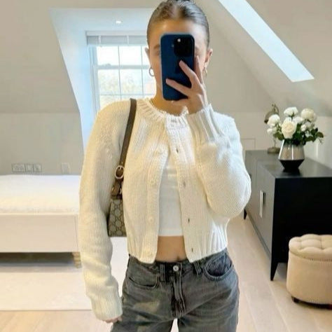 Loose And Simple Small Drop Shoulder Women's Overcoat