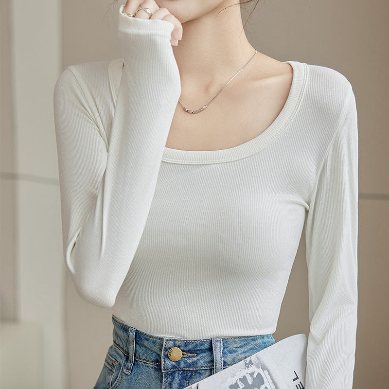 Inner Wear Early Autumn Popular Modal T-shirt Slimming Top