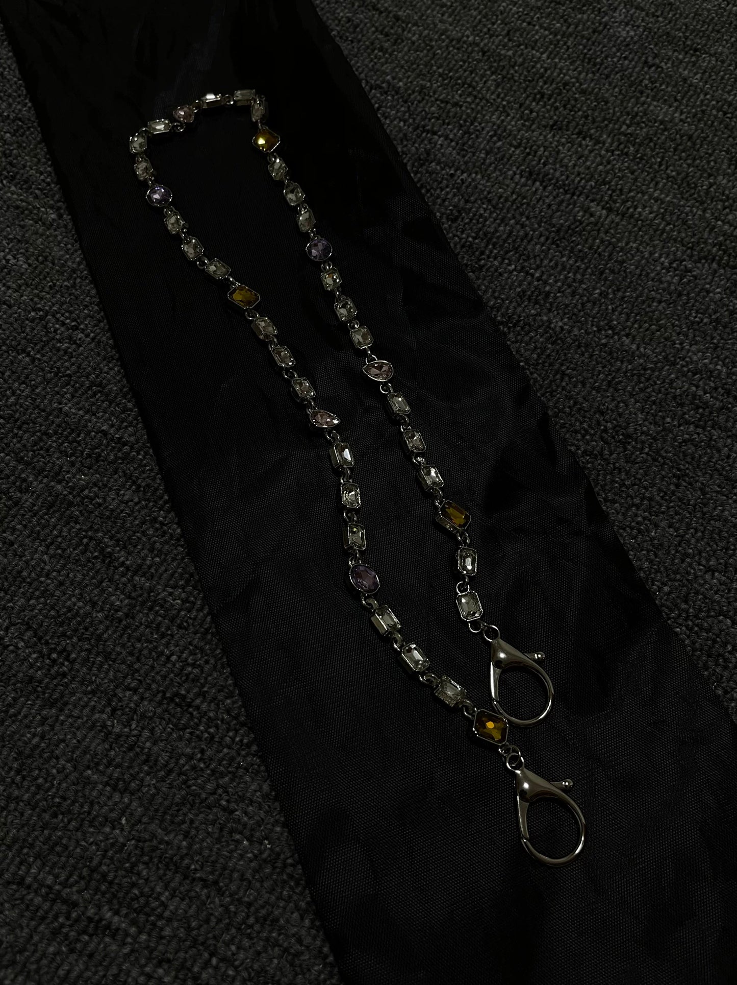 Colorful Gem Cleanfit Handmade Phants Zipper