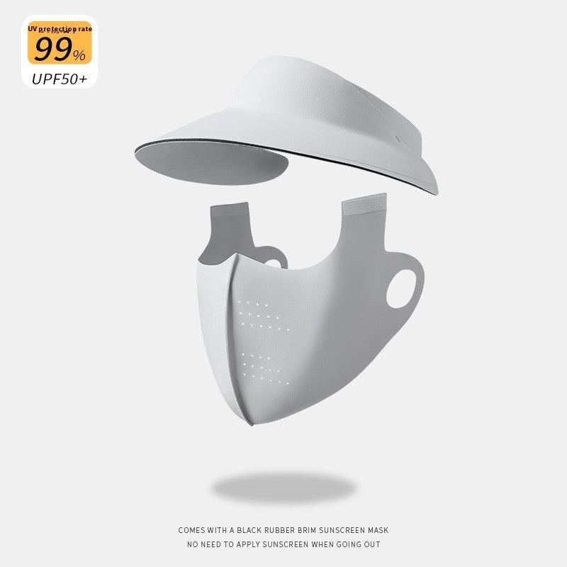 Air Top Sun Hat Women's UV Protection Summer Face Mask Face Mask