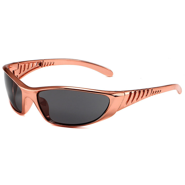 Futuristic Hollow-Out Sunglasses