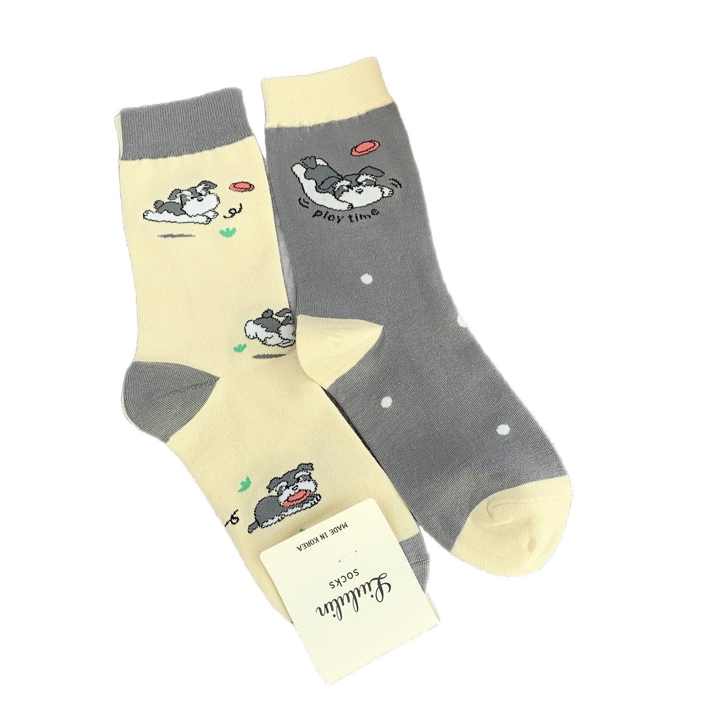 Cute Animal Pattern Women's Tube Socks