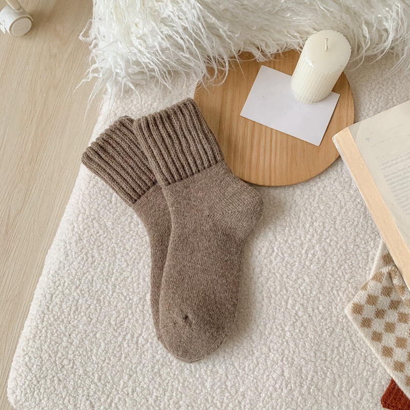 Soft Terry Velvet Winter Socks