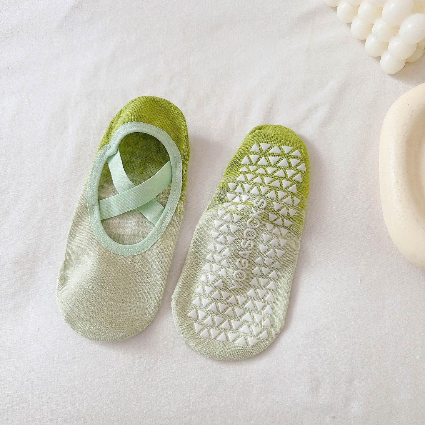 Thin Gradient Yoga Non-slip Breathable Sports Workout Socks