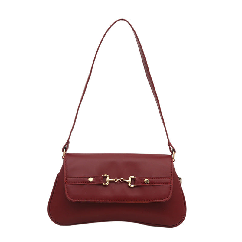 Fashion Leopard Print Handbag Women's Light Luxury Shoulder