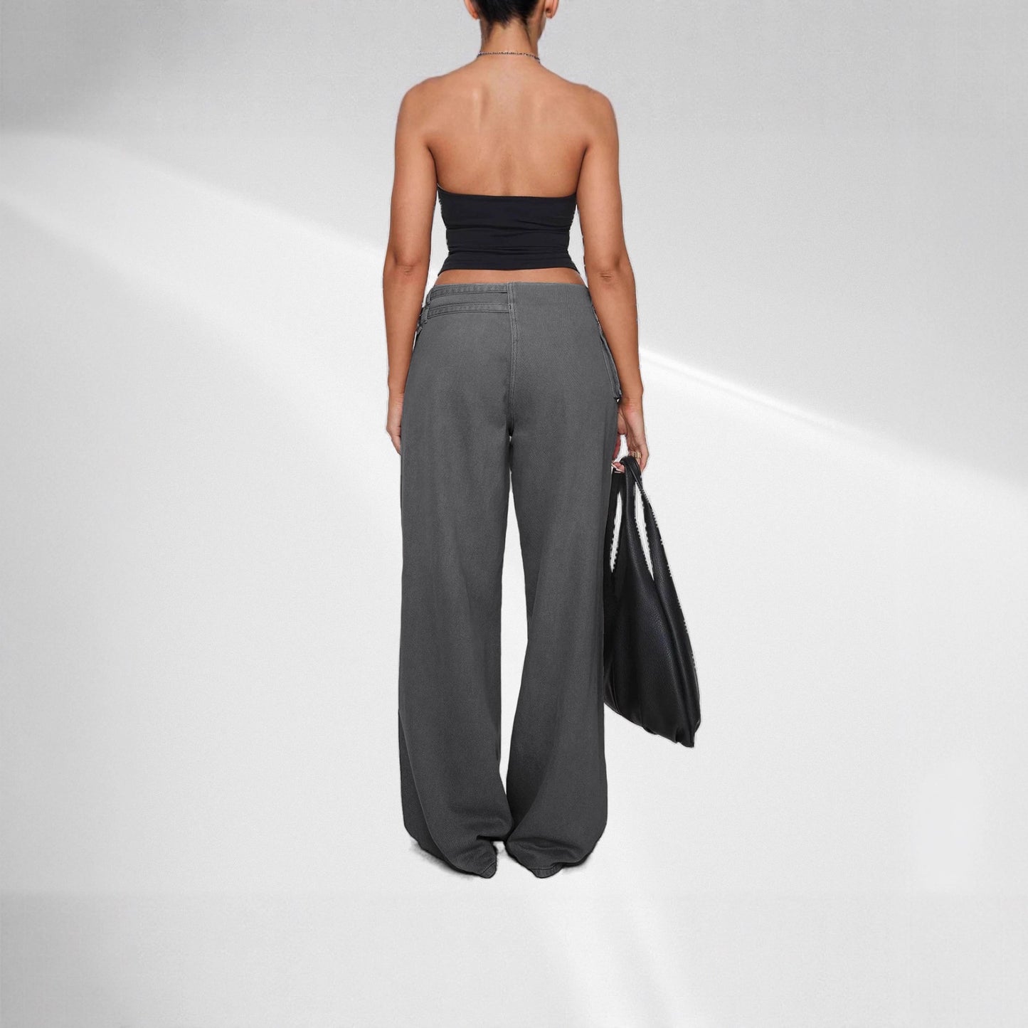 Wide-leg trousers
