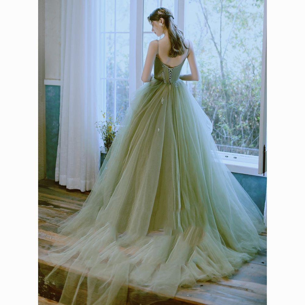 Forest Style Green Dress