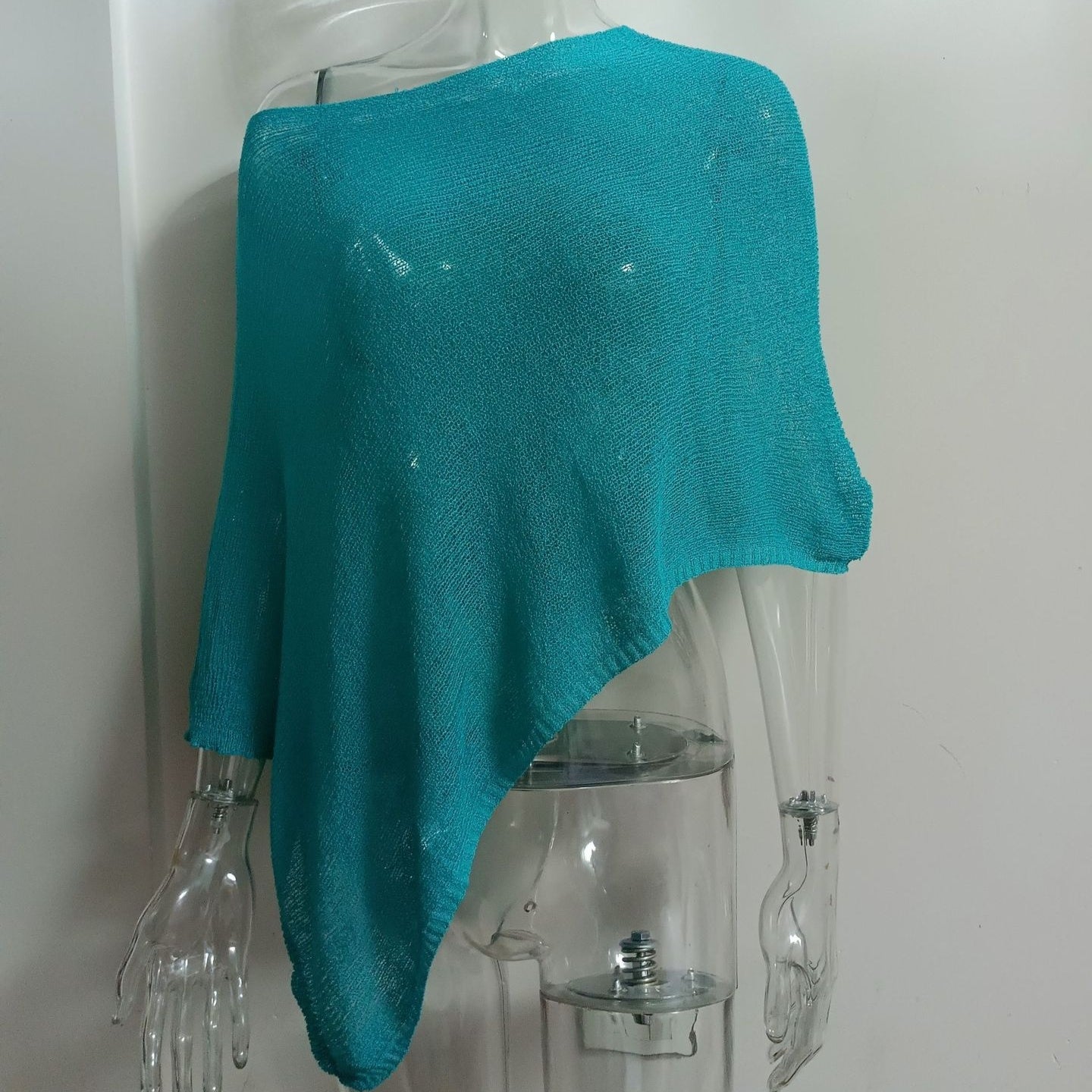 Irregular Cape And Shawl Sun Protection Shirt Women's Season Knitwear Top