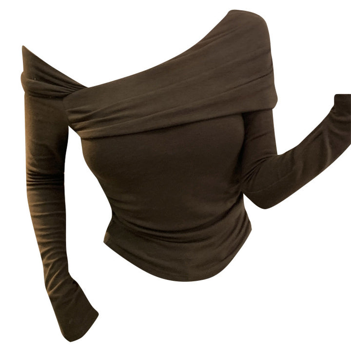 Pure Hot Girl De Long-sleeved Bottoming Shirt