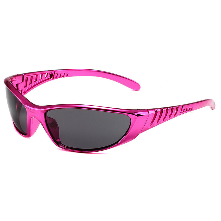 Futuristic Hollow-Out Sunglasses