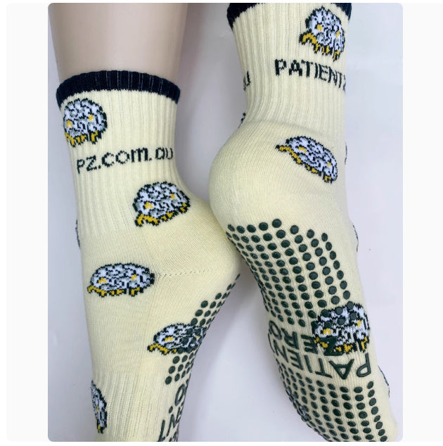 Thin Mid Tube Women's Professional Anti Slip Yoga Socks