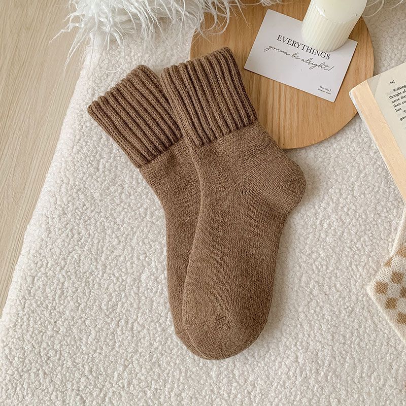 Soft Terry Velvet Winter Socks
