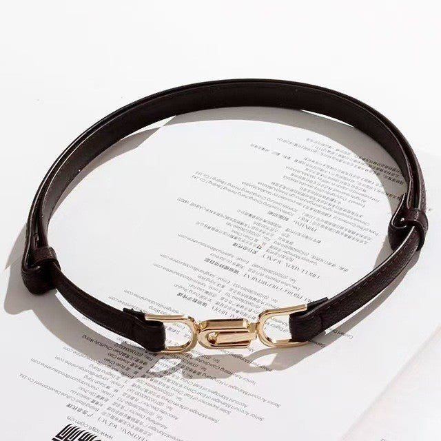 Simple Style Waist Belt