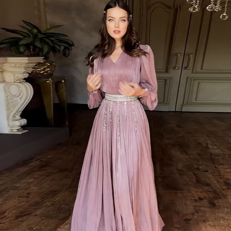 Elegant Big Hem Dress