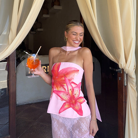 Hot Girl Halterneck Top